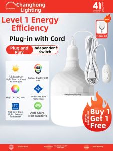 CHANGHONG | Switched Socket LED Light Bulb E27 Base