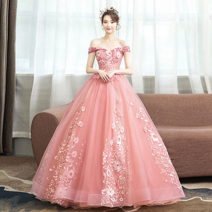 Charming Pink Ball Gown | Sweet 15 Dresses