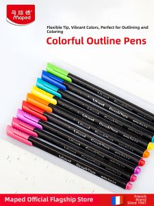 Maped | Colorful Fine Liner Art Pens for Students and Children