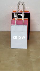 ถุงกระดาษคราฟท์หูหิ้ว/หูหิ้วพิมพ์สี ความหนา 110/125 แกรม ขนาดต่างๆ   (บรรจุ 5 ใบ/แพ็ค) ถุงกระดาษ 125 แกรม - Lazada