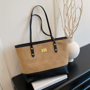 Túi Tote Nữ Dung Tích Lớn Thời Trang Mùa Hè 2025 Túi Tote Đi Làm Túi Xách Túi Đeo Vai Đa Năng Túi Mềm PU Túi Mềm