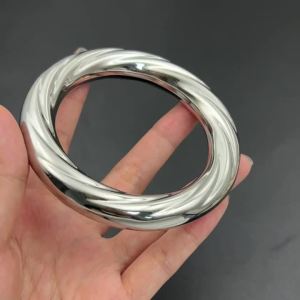 USENEST Stainless Steel Sliver Color Bracelet Waterproof Not Fading High Quality Bracelet Suitable for Both Men Women
