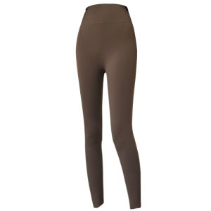 Quần Capri Yoga Lưng Cao Mùa Hè Mỏng Bằng Lụa Băng Không Đường May Cho Nữ Quần Cá Mập Nâng Mông Mỏng Mùa Hè Quần Bó