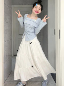 PEIZIXUAN | Blue Spring Dress Petite Styling