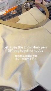 ENMY Acrylic Markers Dual-Tip FastDrying Waterproof Colorful Markers DIY Enthusiasts 24/36/48/60/80 Colors Painting Stationery