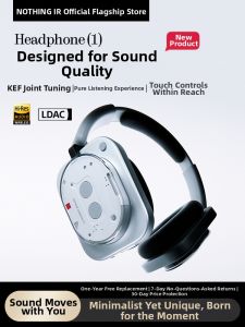 Nothing | Noise-Cancelling Stereo Sound Headphones Over-Ear Bluetooth