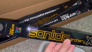 Sanlida Miracle X9 ILF Limbs 16-44 LBS Graphite Foam Intermediate Recurve Bow Limbs Clearing inventory