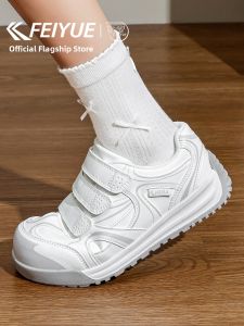 Feiyue | Breathable Magic Tape White Shoes