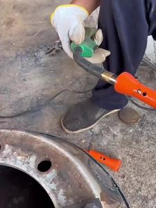 NiuXiang(NewShark) | MIG Welding Nozzle Cleaner Attachment Power Drill Drive Spatter Removal Socket Tool for MIG MAG Torch Nozzle Cleaning Brush