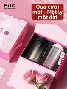 ENO | Cặp Bình Nước Giữ Nhiệt Hình Dạng Đẹp Mới Quà Cưới