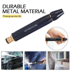 With 10m Water Pipe Water Jet High Pressure Water Spray Gun Nozzle with 3 Interfaces Car Wash Hose Garden Hose