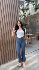 Celana Cutbray Wanita Celana Jeans Wanita Cutbray Jeans High Waist Celana Wanita Kekinian Bahan Premium