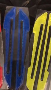 3D Sticker Reflector (2 Pcs) Carbon Spion | Stiker Reflektor Cahaya Pantulan Mobil