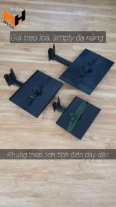 Giá treo amply kệ amply treo tường xoay 360 độ chịu tải 55kg