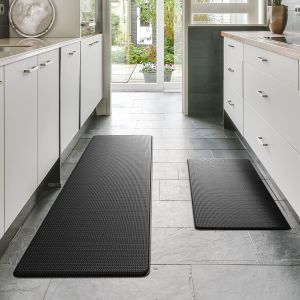 Kitchen Mat Waterproof Floor High Quality Anti-fatigue Oil-proof Foot Rug Long Kitchen Floor Mats Non-slip Foot Pad Rug Household Environmental Carpet Rubber Matting Anti-skid Mats Floor Mat Bath Mats Anti Slip Bathroom