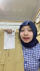 【COD】Pola Rok Anak Setengah Lingkaran | Pola Instan Rok | Pola Jiplak Rok | Pola Jahitan Lengkap Firdaus Busana