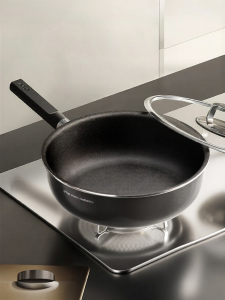 DUMIK | No Coating Nonstick Skillet for Stovetop and Induction