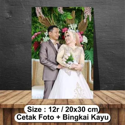 CETAK FOTO BINGKAI 12R 20X30 BESAR LAMINASY GLOSSY MENGKILAP TERMURAH BERKUALITAS BAYAR DITEMPAT