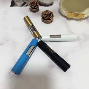 渐变色红焰打火机 INS潮流防风可充气 创意送礼 Gradient Red Flame Lighter – Trendy Windproof & Refillable Gift