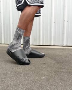 Nike Mens Calm Slides - Black Black Slide Sandals - Lazada