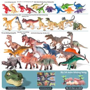 Bộ Mô Hình Khủng Long Có Hộp Lưu Trữ