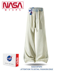 NASA WTAPS | Ice Silk Wide Leg Straight Denim Pants