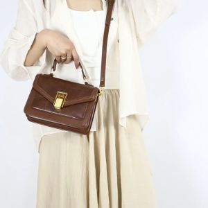 BJ43822 - WHITE/BROWN/BLACK TAS LK SLEMPANG HANDBAG TAS WANITA FASHION IMPORT MODIS ELEGAN TERMURAH TERLARIS TERBARU BAGSTORE JAKARTA TAS BATAM BQ3822