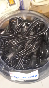 Kabel Power AC Cord/ Kabel Komputer Hitam-K1