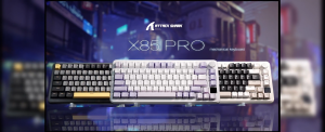 Attack Shark X85PRO Smart Colour Screen Mechanical Keyboard GASKET Structure Full-key Hot Swap RGB Backlight Alloy Knob