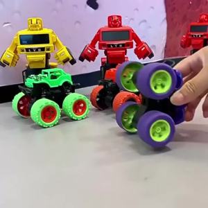 Best Seller Toys Car Four-wheel Drive Off-road Vehicle Stunt Dump Cars Double-Side Inertia Car Boy Toy Car Surprise Gift