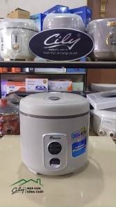Nồi Cơm Điện Quai Xách Meidai Lòng Inox 304 Cao Cấp – Dung Tích 1L/1.2L/1.8L Công Suất 450W–900W Giữ Ấm Tốt BH 12Tháng