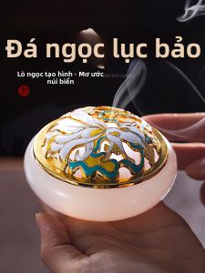 FUSHENGTANG | Jade Glass Incense Burner