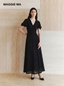 Vintage Vacation Elegance Wrinkle Pleated Waist A-Line Dress