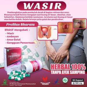 Obat Wasir - Obat Wasir Paling Ampuh 100% Original PREFILAX BHARATA