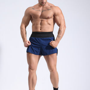 Solid Color Stretch Waist Slim Fit Shorts Pure Colored Elastic Waist Short Pants Street Style Sportswear for Teens