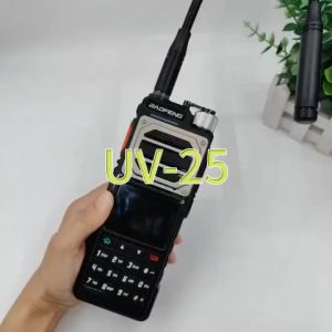 Baofeng UV-25M 10W Walkie Talkie Desert Camo Long Range Multi Bands Fast Frequency Copy USB-C Charging Six-Band Two Way Radio uv25