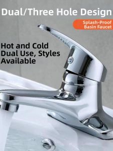 JILAIYAO | New Heavy-duty Copper Two-hole Dual Temperature Basin Sink