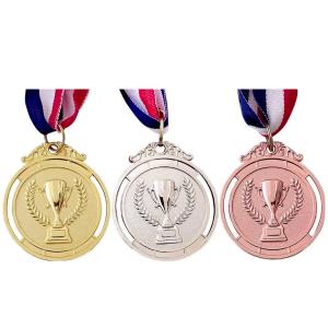 EELHOE | New Marathon Gold Medal Silver Medal Trophy Medal Winner Reward Encouragement Badge Badge Outdoor Competition AwardAcc