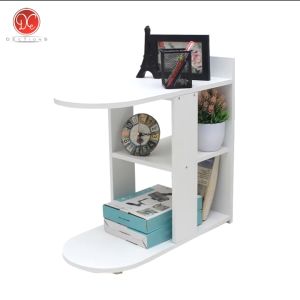 Dections Meja Kamar / Meja Samping Sofa Multifungsi dengan Penyimpanan Buku dan Majalah