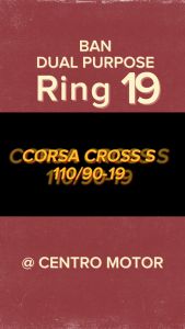 Corsa CROSS S 110/80-19 Tubeless: Ban Ring 19 Untuk Motor Custom & Royal Enfield