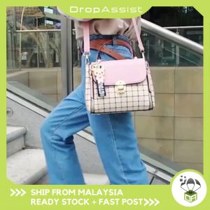 DROPASSIST 1224 READY STOCK Ladies Sling Shoulder Dinner Handbag Woman Bag Wanita Beg Tangan Comel Perempuan