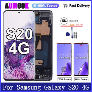 AUMOOK | New AMOLED Display for Samsung Galaxy S20 4G LCD Display Touch Screen Digitizer Assembly for Samsung G980F Display Replacement