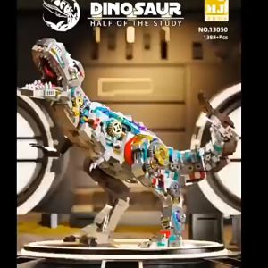 STEM Mechanical Building Blocks DIY Animal Bricks Toys Creative Educational Toy Gift For Kids Mainan Budak 半机械积木
