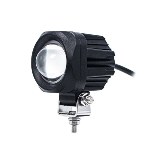 Dual Color LED Vehicle Auxiliary Light 30W Spot Beam 6000K/3500K White Yellow 12V 24V Fog Light for Motorcycle UTV SUV 4X4 Boat