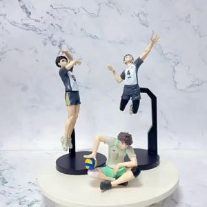 Bandai | Anime Haikyu!! Kintarou Kageyama Akaashi Keiji Toru Oikawa Action Figure Toys