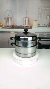 Big 28cm Steamer / Multi-layer Large Capacity Cooking Pot / Stew Steaming One Soup Pot / Pengukus 蒸锅