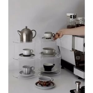 *SG Stock* Acrylic Rack Perfume Organizer Rack Desk Rack Desktop Organizer Rack Perfume Stand Makeup Storage Rack Cosmetics Storage Rack Toiletries Storage Rack Skincare Storage Rack Perfumes Holder Displays Perfume Rack Cup Display Rack Mini Rack