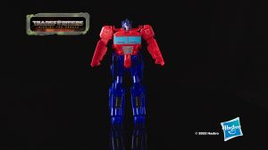 Transformers Toys Transformers: Rise of the Beasts Movie Titan Changer Optimus Prime Converting Action Figure for ages 6 and up 11-inch