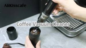 AliKisscafe Coffee Grounds Vacuum Cleaner Grinder Remover Powder Brush Portable Cleaning Tools Barista Tool Espresso Accessories
