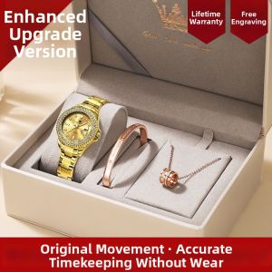 OLEVS | Elegant Quartz Watch Purple